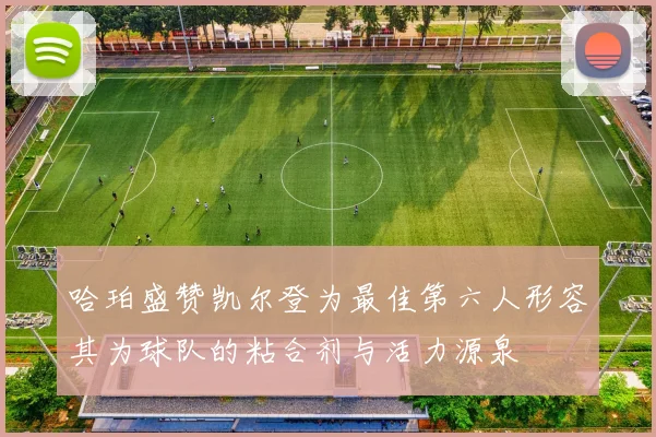 哈珀盛赞凯尔登为最佳第六人形容其为球队的粘合剂与活力源泉